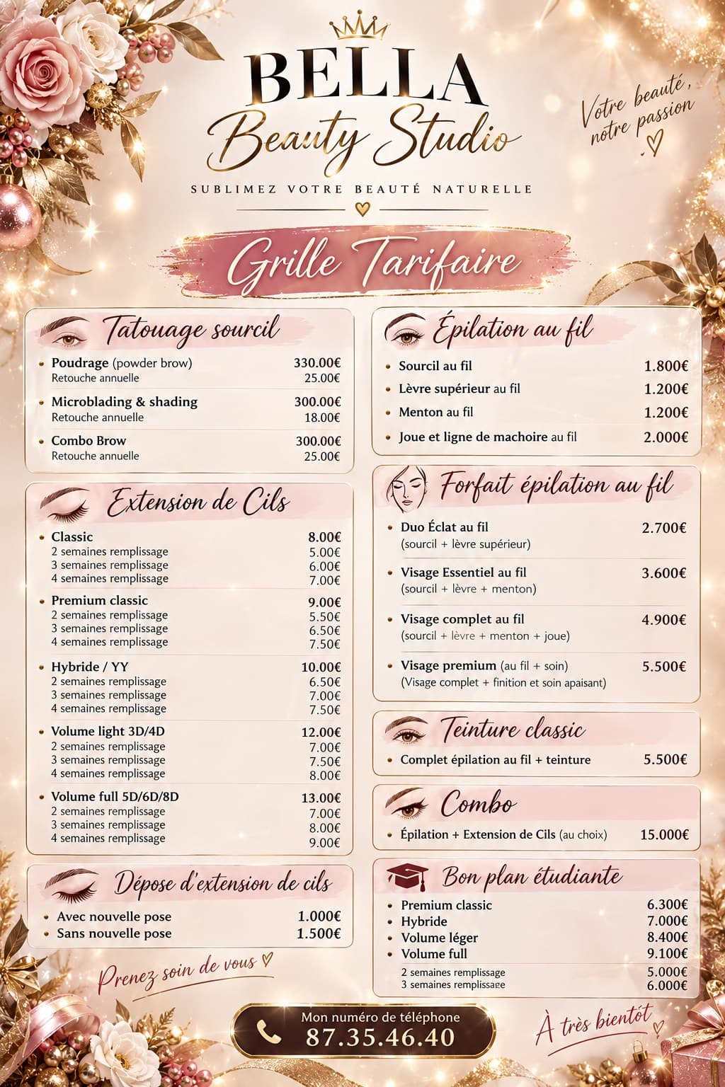 BELLA BEAUTY STUDIO